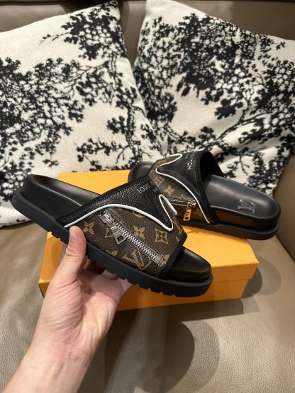 Louis Vuitton New Zipper Slippers - Image 2