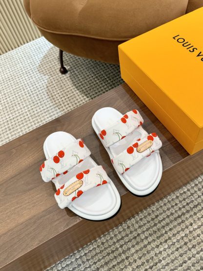 Louis Vuitton classic old pattern slippers - Image 2