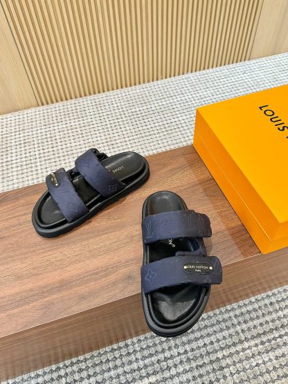 Louis Vuitton classic old pattern slippers - Image 2