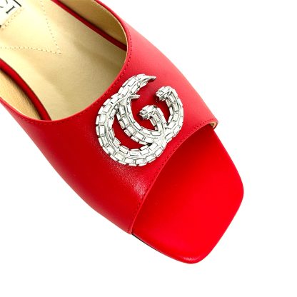 Gucci stunning rhinestone slippers - Image 11