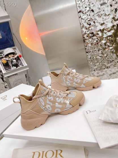 Dior 3D Printed Pattern Dad Shoes - Image 3