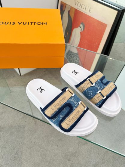 Louis Vuitton high-end men's summer slippers - Image 3