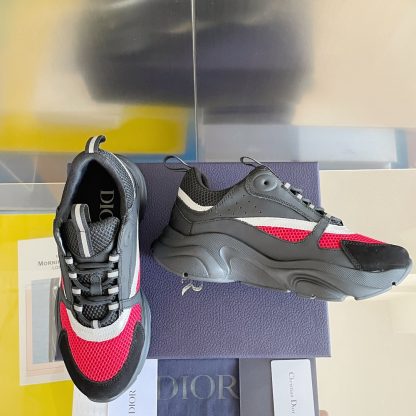 Dior B22 series breathable mesh sneakers dad shoes - Image 3