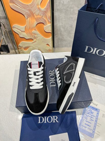 Dior CD letter stitching new casual shoes couple style low-top sports shoes - Image 3