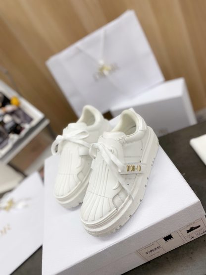 Dior white shell toe shoes - Image 3
