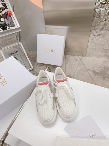 Dior shell toe casual white shoes - Image 3