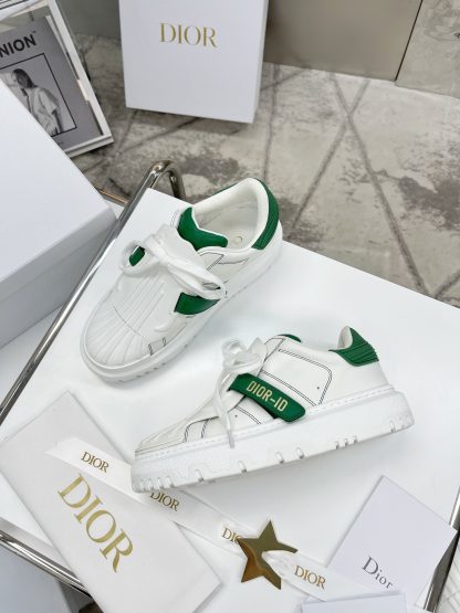 Dior classic and fashionable shell toe white shoes - Image 3