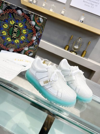 Dior classic transparent bottom sneakers - Image 3