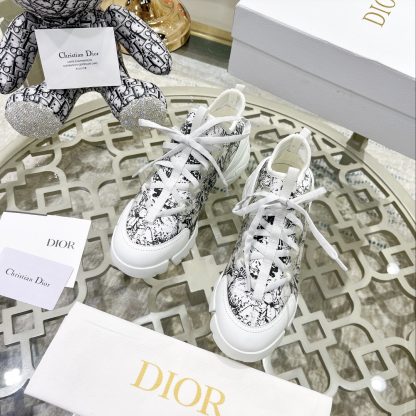 Dior Classic Printed Series Casual Sneakers - Image 3