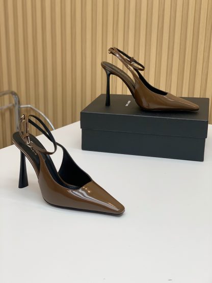 Ysl high heel backless shoes - Image 3