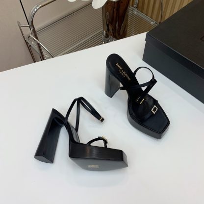 Ysl platform high-heeled sandals - Image 3