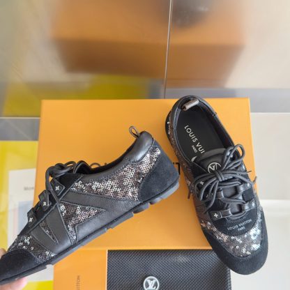 Louis Vuitton Sneakerina series couples' models ballet sneakers Dexter shoes - Image 3