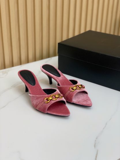 Ysl stylish high-heeled sandals - Image 3
