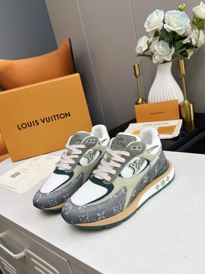 Louis Vuitton breathable diamond mesh sneakers - Image 4