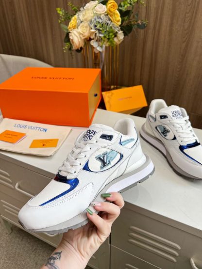 Louis Vuitton breathable diamond mesh sneakers - Image 3