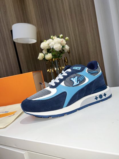 Louis Vuitton breathable diamond mesh sneakers - Image 3