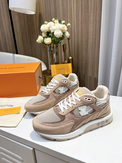 Louis Vuitton breathable diamond mesh sneakers - Image 3