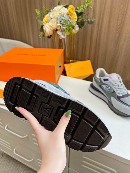 Louis Vuitton breathable diamond mesh sneakers - Image 4