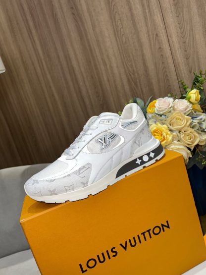 Louis Vuitton breathable diamond mesh sneakers - Image 4