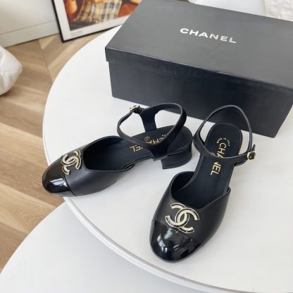 Chanel Spring-Summer Dance Shoes Collection New Black Sandals - Image 3