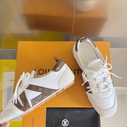 Louis Vuitton Sneakerina series couples' models ballet sneakers Dexter shoes - Image 2