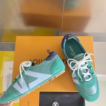 Louis Vuitton Sneakerina series couples' models ballet sneakers Dexter shoes - Image 3