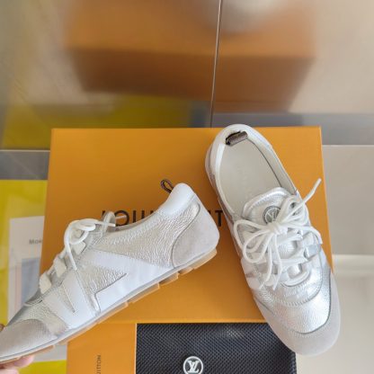 Louis Vuitton Sneakerina series couples' models ballet sneakers Dexter shoes - Image 3