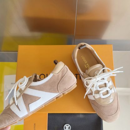 Louis Vuitton Sneakerina series couples' models ballet sneakers Dexter shoes - Image 3