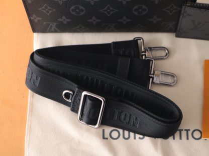 Louis Vuitton Black Flower Alpha Wearable Wallet - Image 3