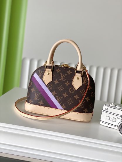 Louis Vuitton ALMA BB badge silk screen shell bag - Image 3