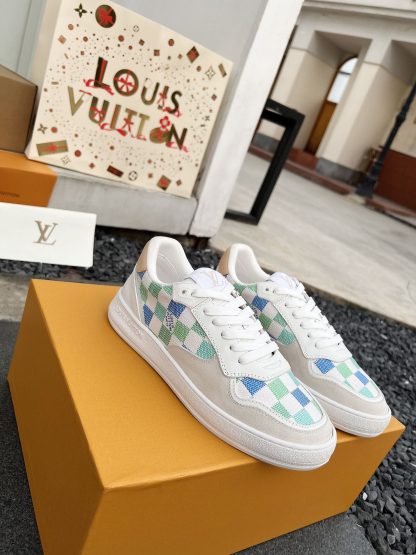 Louis Vuitton Nautical Embroidered Sneakers - Image 3