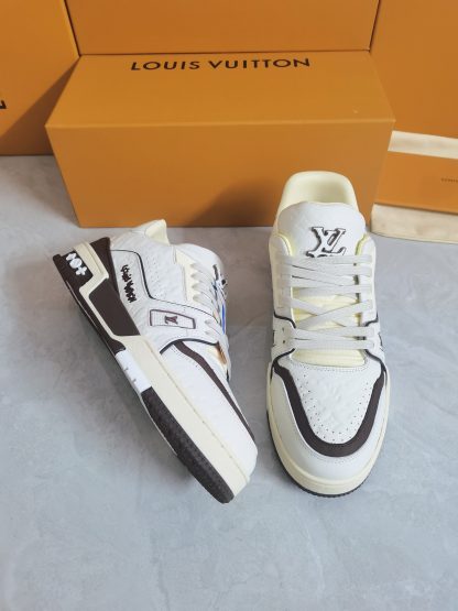 Louis Vuitton Couple's Trainer Sneakers - Image 3
