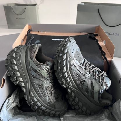 Balenciaga Defender Rubber Platform Sneakers - Image 3