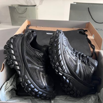 Balenciaga Defender Rubber Platform Sneakers - Image 3