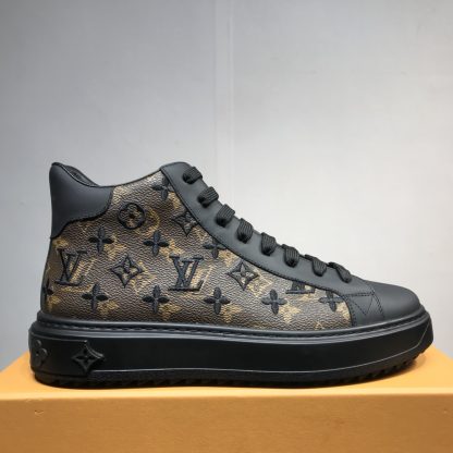 Louis Vuitton mid-cut new casual couple shoes - Image 3