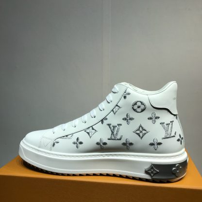 Louis Vuitton mid-cut new casual couple shoes - Image 3