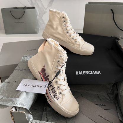 Balenciaga high-top casual cloth shoes - Image 3