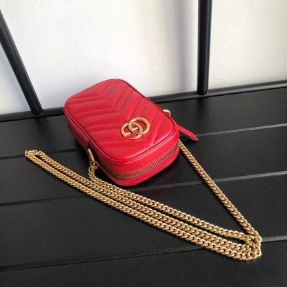 Gucci Marmont Vertical Design Shoulder Bag - Image 3