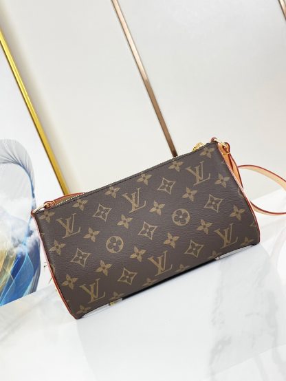 Louis Vuitton POCHETTE TIRETTE Monogram Underarm Bag - Image 3
