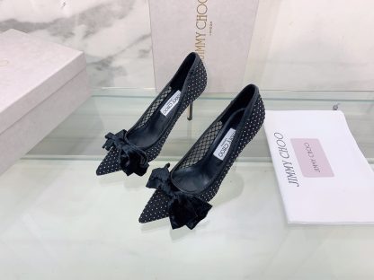 Jimmy Choo popular bow high heels - Image 3