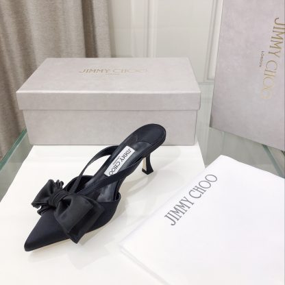 Jimmy Choo Bow Heeled Shoes - Image 3