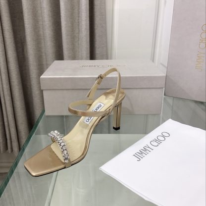 Jimmy Choo elegant one-strap high-heeled sandals - Image 3