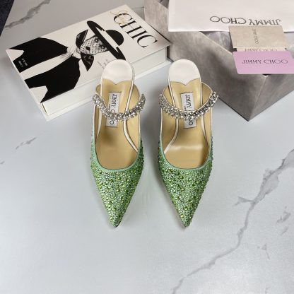 Jimmy Choo Elegant Diamond High Heels - Image 3