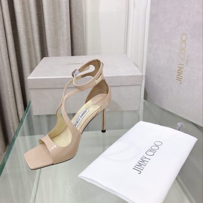 Jimmy Choo Fashion Square Toe High Heels - Image 3