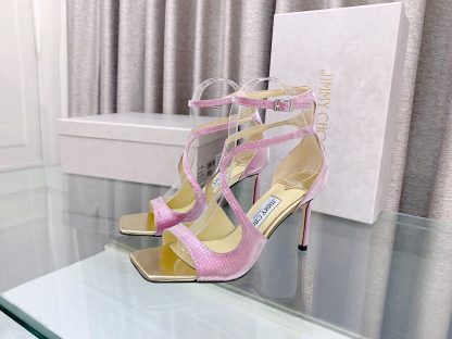Jimmy Choo Fashion Square Toe High Heels - Image 3