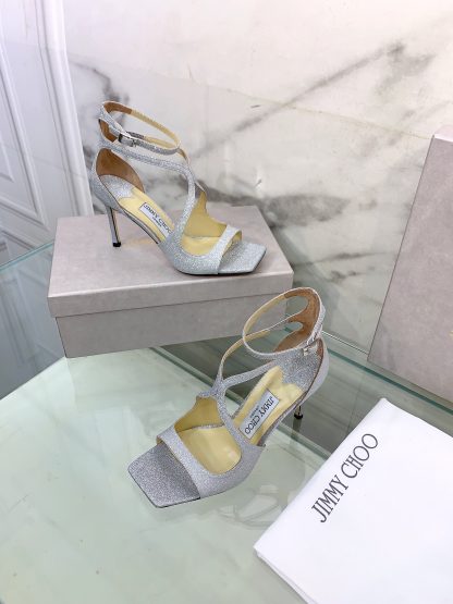 Jimmy Choo Fashion Square Toe High Heels - Image 3