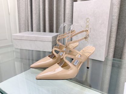 Jimmy Choo stylish patent leather high heels - Image 3