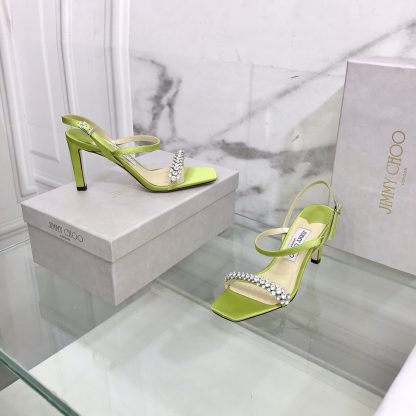 Jimmy Choo stylish one-strap high-heeled sandals - Image 3