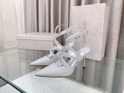 Jimmy Choo glitter high heels - Image 3