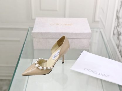 Jimmy Choo new pearl diamond goddess series high heels - Image 4